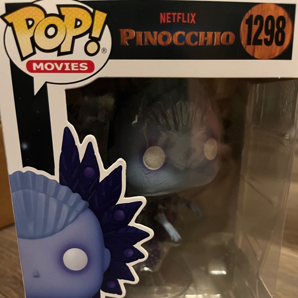 Wood sprite funko pop figure Netflix Pinocchio